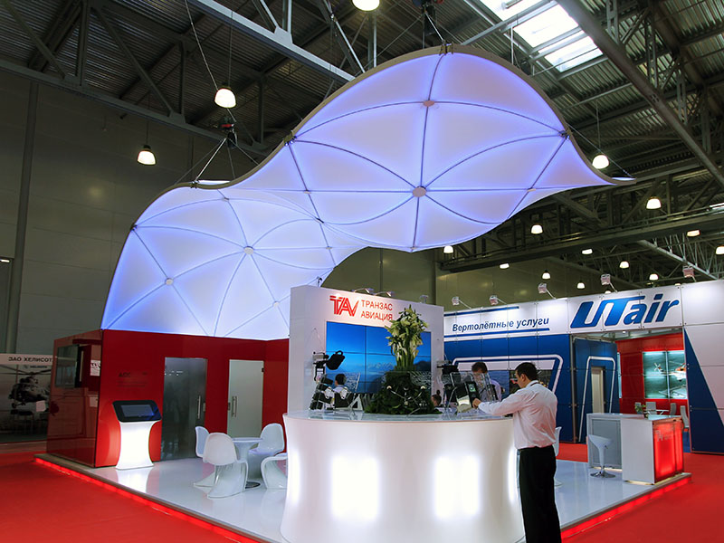 Выставочный стенд Транзас Авиация на HeliRussia 2015