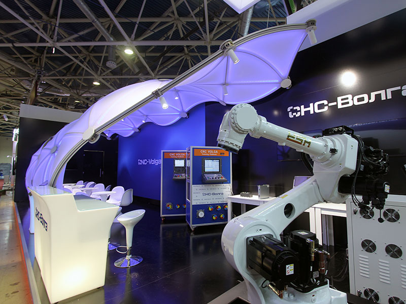 Выставочный стенд CNC-Volga на Металлообработка 2024